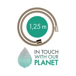 hansgrohe Designflex Textilbrauseschlauch 1250mm, Bronze gebürstet... HANSGROHE-28220140 4059625462843 (Abb. 1)