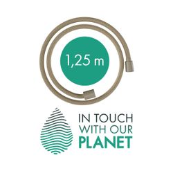 hansgrohe Designflex Planet Edition Textilbrauseschlauch 1250mm, Sand recycelt... HANSGROHE-28221210 4059625462805 (Abb. 1)