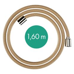 Hansgrohe Designflex Textilbrauseschlauch 160cm, Polished Gold Optic... HANSGROHE-28260990 4059625462607 (Abb. 1)