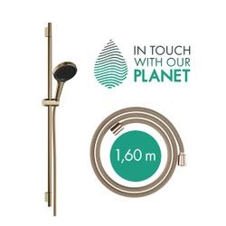 Hansgrohe Rainfinity Brauseset 130mm 8,5l/min 3jet EcoSmart, Stange S Puro 90cm, Pu... HANSGROHE-28744140 4059625488911 (Abb. 1)