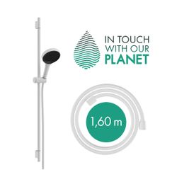 Hansgrohe Rainfinity Brauseset 130mm 8,5l/min 3jet EcoSmart, Stange S Puro 90cm, Pu... HANSGROHE-28744700 4059625488881 (Abb. 1)
