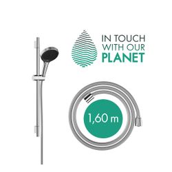 Hansgrohe Rainfinity Brauseset 130mm 8,5l/min 3jet EcoSmart, Brausestange S Puro 65... HANSGROHE-28746000 4059625488805 (Abb. 1)