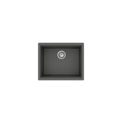 hansgrohe Unterbauspüle S53 S530-U500 500 mit manueller Garnitur, Steingrau... HANSGROHE-43458290 4059625514290 (Abb. 1)