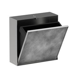 hansgrohe XtraStoris Rock Einbau Abfalleimer Edelstahl gebürstet mit befliesbarer T... HANSGROHE-56089800 4059625489314 (Abb. 1)
