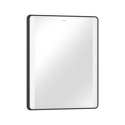 hansgrohe Xarita Lite Q Spiegel, Mattschwarz, mit seitlicher LED-Beleuchtung 600x70... HANSGROHE-54975670 4059625535950 (Abb. 1)
