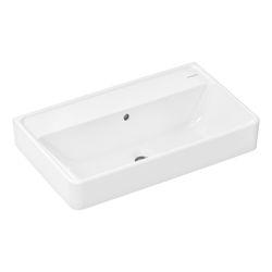 hansgrohe Xanuia Q Waschtisch Compact 650x390mm ohne Hahnloch mit Überlauf, Weiß... HANSGROHE-60218450 4059625534779 (Abb. 1)