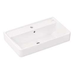 hansgrohe Xanuia Q Waschtisch Compact 650x390mm mit Hahnloch und Überlauf, SmartCle... HANSGROHE-61128450 4059625534809 (Abb. 1)