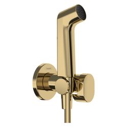 Hansgrohe Bidette Handbrause 1jet S EcoSmart 6,2l/min für Warmwasser, Brausehalter,... HANSGROHE-29232990 4059625406038 (Abb. 1)