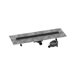 hansgrohe RainDrain Go Komplettset Duschrinne 800mm rückseitig befliesbar, Mattschw... HANSGROHE-56273670 4059625541524 (Abb. 1)