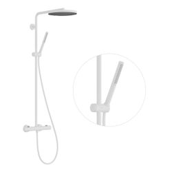 hansgrohe Pulsify S Puro Showerpipe 260mm 1jet 8l/min EcoSmart Mattweiß mit Ecostat... HANSGROHE-24223700 4059625539132 (Abb. 1)