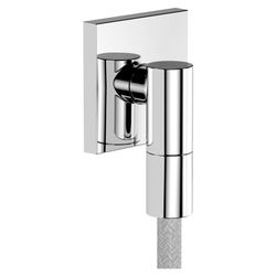 Hansgrohe FixFit Fine E Wandanschluss, Rückflussverhinderer, G 1/2", 25l/min, Metal... HANSGROHE-28883000 4059625616543 (Abb. 1)