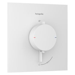 Hansgrohe Ecostat Comfort E Thermostat Unterputz, 25,2l/min, für 1 Verbraucher, Mat... HANSGROHE-33710700 4059625624272 (Abb. 1)