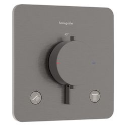 Hansgrohe Ecostat Comfort Q Thermostat Unterputz, 25,7l/min, für 2 Verbraucher, Bru... HANSGROHE-33713340 4059625624524 (Abb. 1)