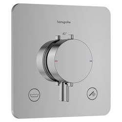 Hansgrohe Ecostat Comfort Q Thermostat Unterputz, 25,7l/min, für 2 Verbraucher, int... HANSGROHE-33717000 4059625624609 (Abb. 1)