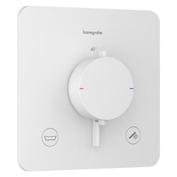 Hansgrohe Ecostat Comfort Q Thermostat Unterputz, 25,7l/min, für 2 Verbraucher, int... HANSGROHE-33717700 4059625624968 (Abb. 1)
