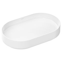 Hansgrohe Aufsatzwaschtisch Xuniva Evo U, 650x400x120mm, SmartClean, HygieneEffect,... HANSGROHE-63009450 4059625591154 (Abb. 1)