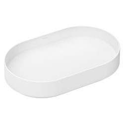 Hansgrohe Aufsatzwaschtisch Xuniva Evo U, 650x400x120mm, ohne Hahnloch, ohne Überla... HANSGROHE-60325700 4059625618783 (Abb. 1)