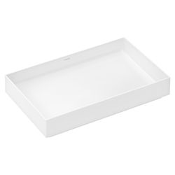 Hansgrohe Xuniva Evo E Aufsatzwaschtisch 650x400x120mm, ohne Hahnloch und Überlauf,... HANSGROHE-60326450 4059625618752 (Abb. 1)