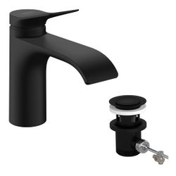 Hansgrohe Vivenis Einhebel-Waschtischmischer 80mm, 5l/min, CoolStart, Zugstangen-Ab... HANSGROHE-75014670 4059625555057 (Abb. 1)