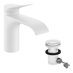 Hansgrohe Vivenis Einhebel-Waschtischmischer 80mm, 5l/min, CoolStart, Zugstangen-Ab... HANSGROHE-75014700 4059625555040 (Abb. 1)