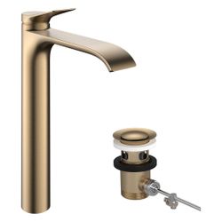 Hansgrohe Vivenis Einhebel-Waschtischmischer 250mm, 5l/min, CoolStart für AWT, Zugs... HANSGROHE-75044140 4059625555125 (Abb. 1)