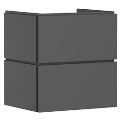 Hansgrohe Xilesa E Waschtischunterschrank 580x470mm, 2 SK für Waschtisch, Schieferg... HANSGROHE-54254760 4059625546499 (Abb. 1)