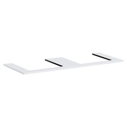 Hansgrohe Xilesa E Konsole 1375x550mm, 2 Ausschnitte für Aufsatzwaschtisch geschlif... HANSGROHE-54274700 4059625546970 (Abb. 1)