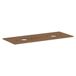 Hansgrohe Xilesa E Konsole 1375x550mm, 2 Ausschnitte für Aufsatzwaschtisch ohne Hah... HANSGROHE-54280550 4059625547458 (Abb. 1)