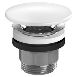 Hansgrohe Ablaufgarnitur für Waschtische, G 1 1/4", Keramik, Weiß... HANSGROHE-50110450 4059625493403 (Abb. 1)