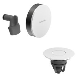 Hansgrohe Exafill Fertigset Wanneneinlauf, Ablauf-/Überlaufgarnitur, 23l/min, Rahme... HANSGROHE-58119340 4059625514245 (Abb. 1)