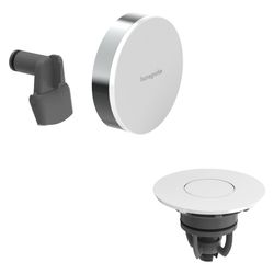 Hansgrohe Exafill Fertigset Wanneneinlauf, Ablauf-/Überlaufgarnitur, 23l/min, Rahme... HANSGROHE-58119000 4059625514269 (Abb. 1)