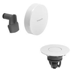 Hansgrohe Exafill Fertigset Wanneneinlauf, Ablauf-/Überlaufgarnitur, 23l/min, Rahme... HANSGROHE-58119700 4059625514221 (Abb. 1)