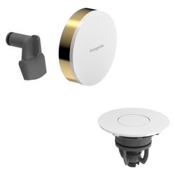 Hansgrohe Exafill Fertigset Wanneneinlauf, Ablauf-/Überlaufgarnitur, 23l/min, Rahme... HANSGROHE-58119990 4059625514214 (Abb. 1)