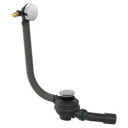 Hansgrohe Ab-, Überlaufgarnitur Flexaplus 58154XXX, 50mm, PP/ABS, Chrom, 58154000... HANSGROHE-58154000 4059625514177 (Abb. 1)