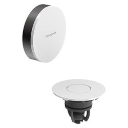 Hansgrohe Flexaplus Fertigset Ablauf-, Überlaufgarnitur, Rahmen Brushed Black Chrom... HANSGROHE-58187340 4059625514146 (Abb. 1)