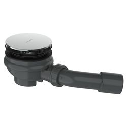Hansgrohe Ablaufgarnitur RainDrain Staro, DN 50, 28l/min, 80mm Einbauhöhe, Chrom... HANSGROHE-60057000 4059625513491 (Abb. 1)
