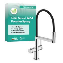 hansgrohe Talis Select M54, Einhebel-Küchenmischer 210mm 5,6l/min 3jet Chrom Semi-P... HANSGROHE-72861000 4059625565650 (Abb. 1)