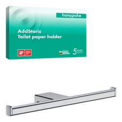 hansgrohe AddStoris Toilettenpapierhalter doppelt ohne Deckel, Chrom... HANSGROHE-41748000 4059625297377 (Abb. 1)