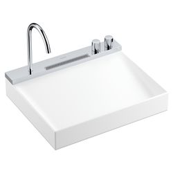 Hansgrohe Aufsatzwaschtisch Avalegra AquaUnit, 580x475x100mm, Armatur, Chrom... HANSGROHE-22472000 4059625626399 (Abb. 1)