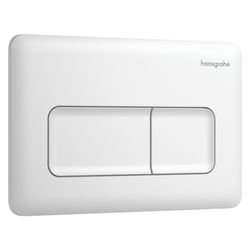 Hansgrohe iFrame Original Q Betätigungsplatte für 2-Mengen-Spülung, Kunststoff, mec... HANSGROHE-66001700 4059625610787 (Abb. 1)