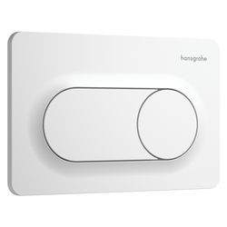 Hansgrohe iFrame Original S Betätigungsplatte für 2-Mengen-Spülung, Kunststoff, mec... HANSGROHE-66002700 4059625610749 (Abb. 1)