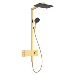 Hansgrohe Raindance Alive Q Showerpipe Duschsystem 210x340mm, 2jet EcoSmart, Shower... HANSGROHE-24591990 4059625568620 (Abb. 1)