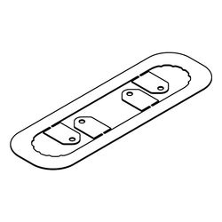 hansgrohe RainDrain Sekunderentwässerungsring... HANSGROHE-94802000 4059625490242 (Abb. 1)