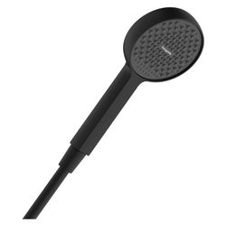 Hansgrohe Activera S Handbrause 1jet, 95mm, EcoSmartPlus, FlexPower, Mattschwarz... HANSGROHE-28032670 4059625615546 (Abb. 1)