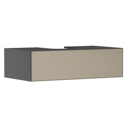 Hansgrohe Xevolos E Waschtischunterschrank Schiefergrau Matt 980x550mm, 1 SK für Ko... HANSGROHE-54315390 4059625635032 (Abb. 1)