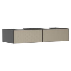 Hansgrohe Xevolos E Waschtischunterschrank Schiefergrau Matt 1370x550mm, 2 SK für K... HANSGROHE-54318390 4059625635094 (Abb. 1)