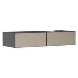Hansgrohe Xevolos E Waschtischunterschrank Schiefergrau Matt 1370x550mm, 2 SK für K... HANSGROHE-54324390 4059625635209 (Abb. 1)