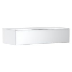 Hansgrohe Xevolos E Sideboard Mattweiß 1180x550mm, 1 Schubkasten, Abdeckplatte, Fro... HANSGROHE-54325320 4059625635216 (Abb. 1)