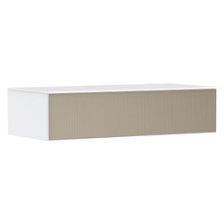 Hansgrohe Xevolos E Sideboard Mattweiß 1180x550mm, 1 Schubkasten, Abdeckplatte, Fro... HANSGROHE-54325390 4059625635223 (Abb. 1)