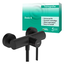 Hansgrohe Zesis S Brausemischer Aufputz Einhebel, 1 Verbraucher, Mattschwarz... HANSGROHE-74621670 4059625563366 (Abb. 1)